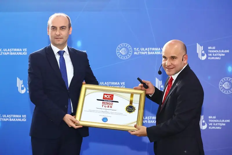 Public Informatics Association award ceremony photograph — KBD